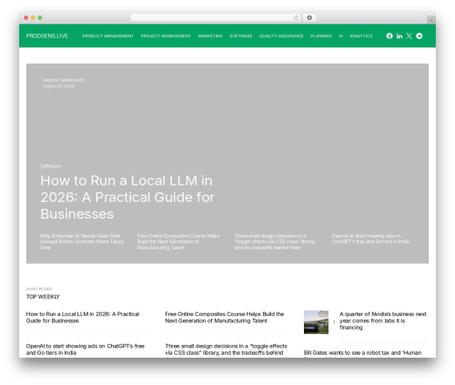Rss feed post generator echo WordPress plugin - prodsens.live