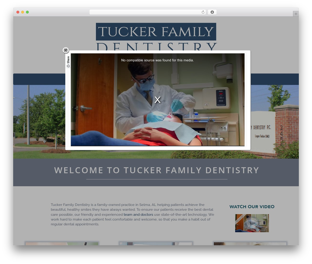 Next Foundations theme WordPress - tuckerfamilydentistryofselma.com