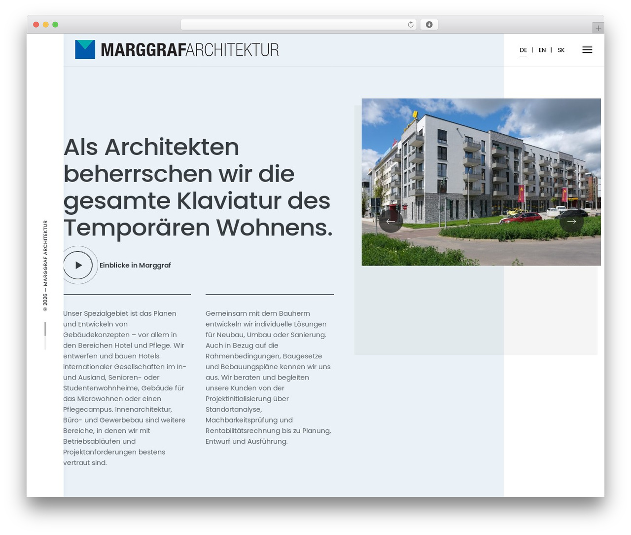 Norebro WordPress theme - marggraf-architektur.de Norebro WordPress theme - marggraf-architektur.de