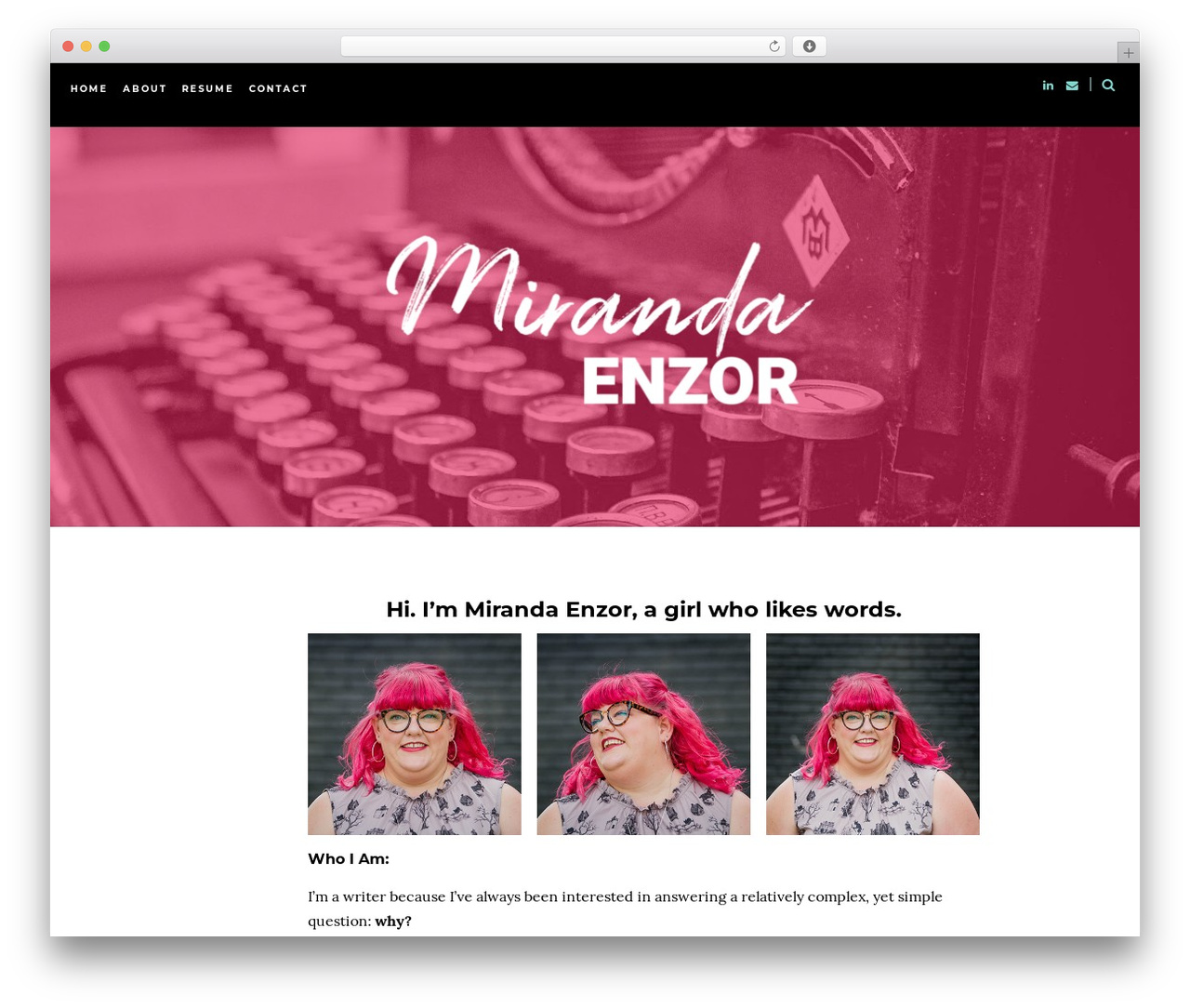 Odyssey WordPress theme - mirandaenzor.com Odyssey WordPress theme - mirandaenzor.com