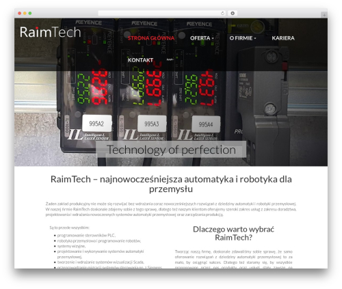 Raimtech WordPress theme - raimtech.com