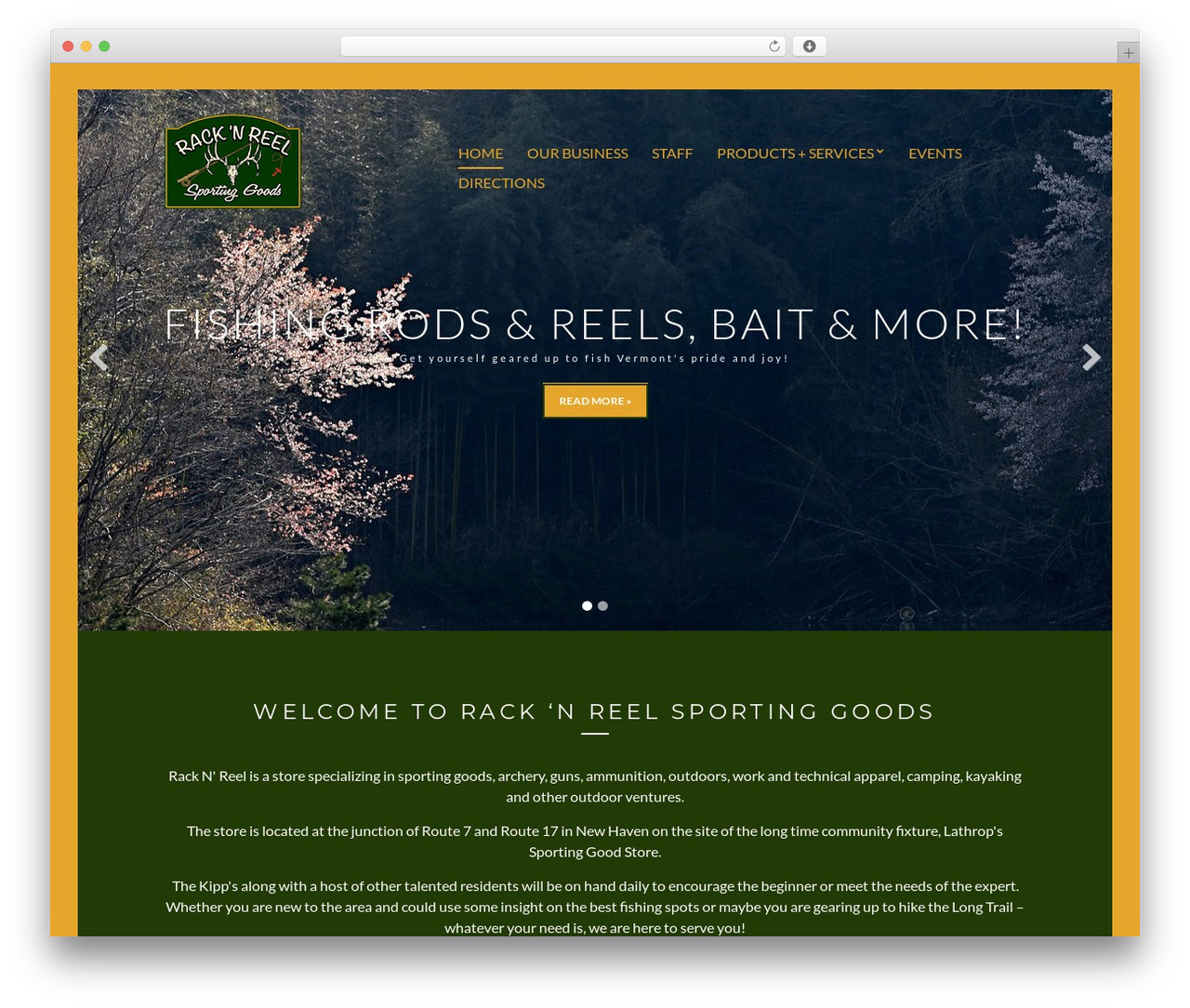 Salon WordPress theme - racknreel.com Salon WordPress theme - racknreel.com