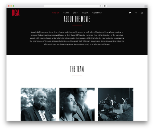 Silverscreen WordPress theme - dreaminggrandavenue.com