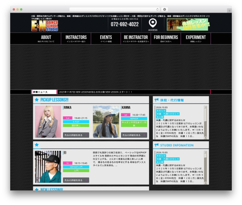 Studios top WordPress theme - e-ncreating.com