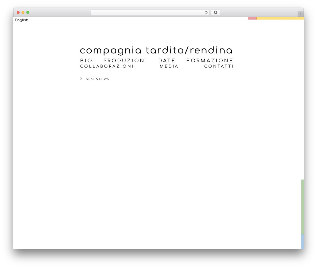 tatare WordPress theme - compagniatarditorendina.com