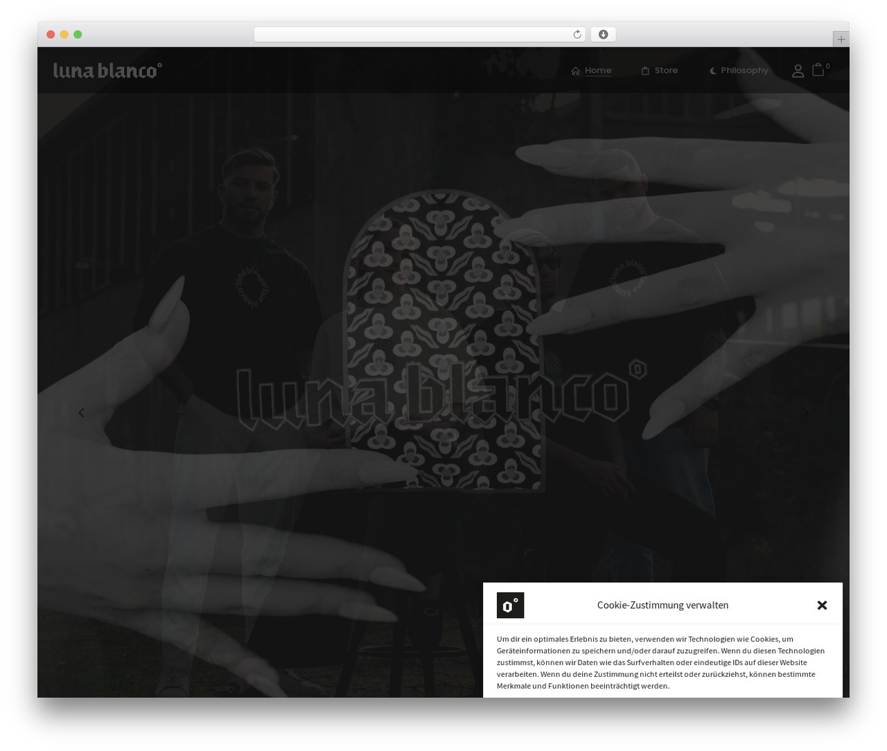 Theme WordPress Hongo - lunablanco.com
