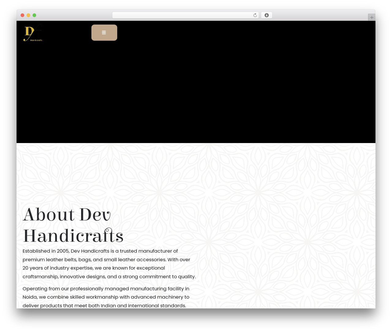 Theme WordPress Mantras - devhandicrafts.com