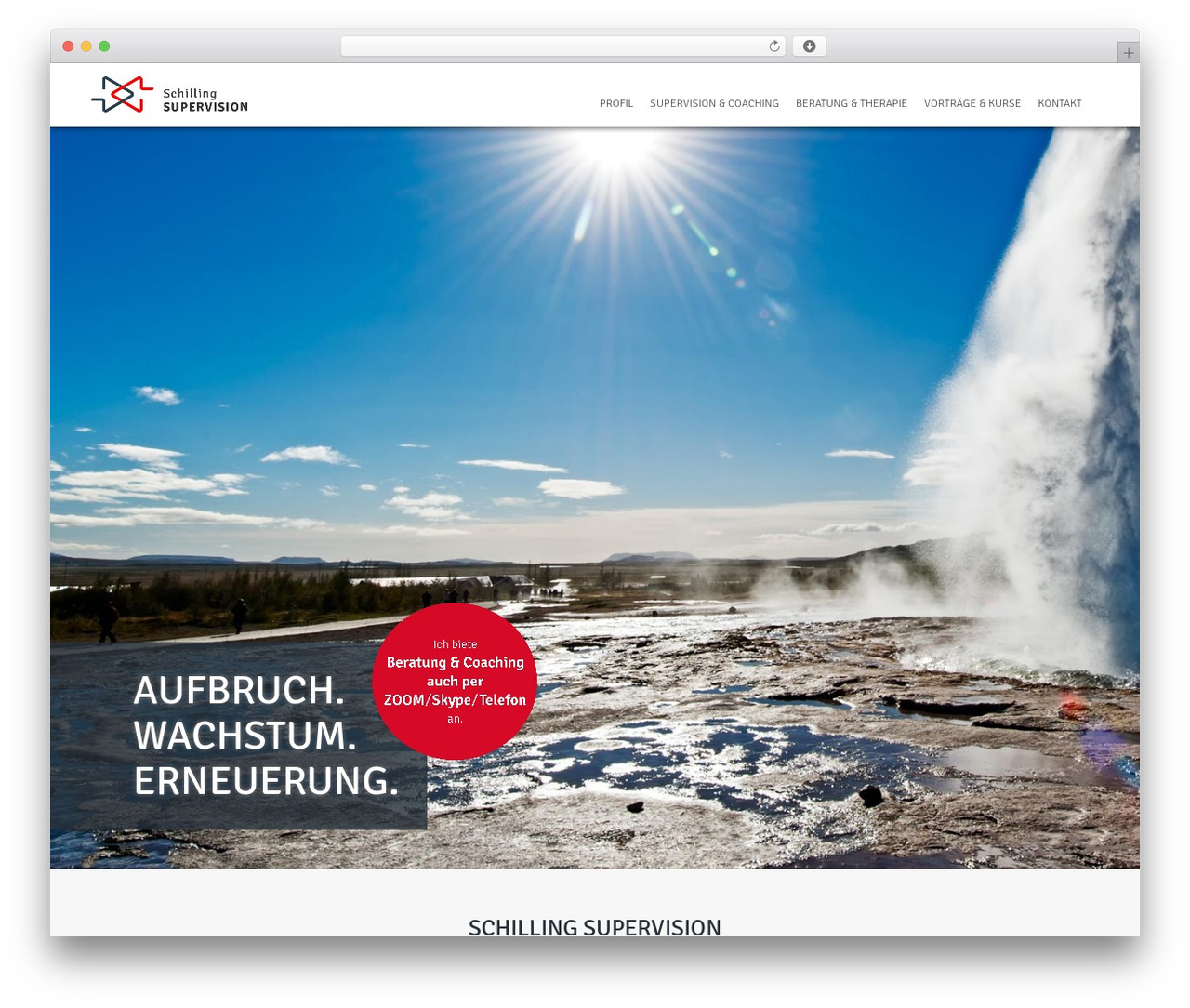 Theme WordPress Schilling Supervision - schilling-supervision.com