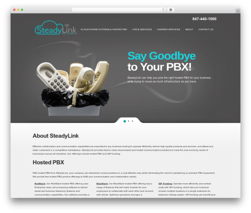 Theme1663 WordPress theme for business - steadylink.com