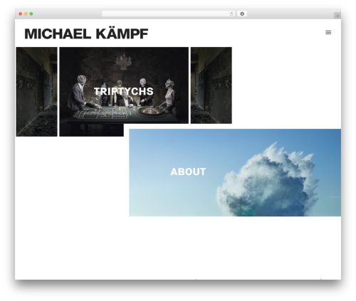 Uncode fashion WordPress theme - michael-kaempf.com