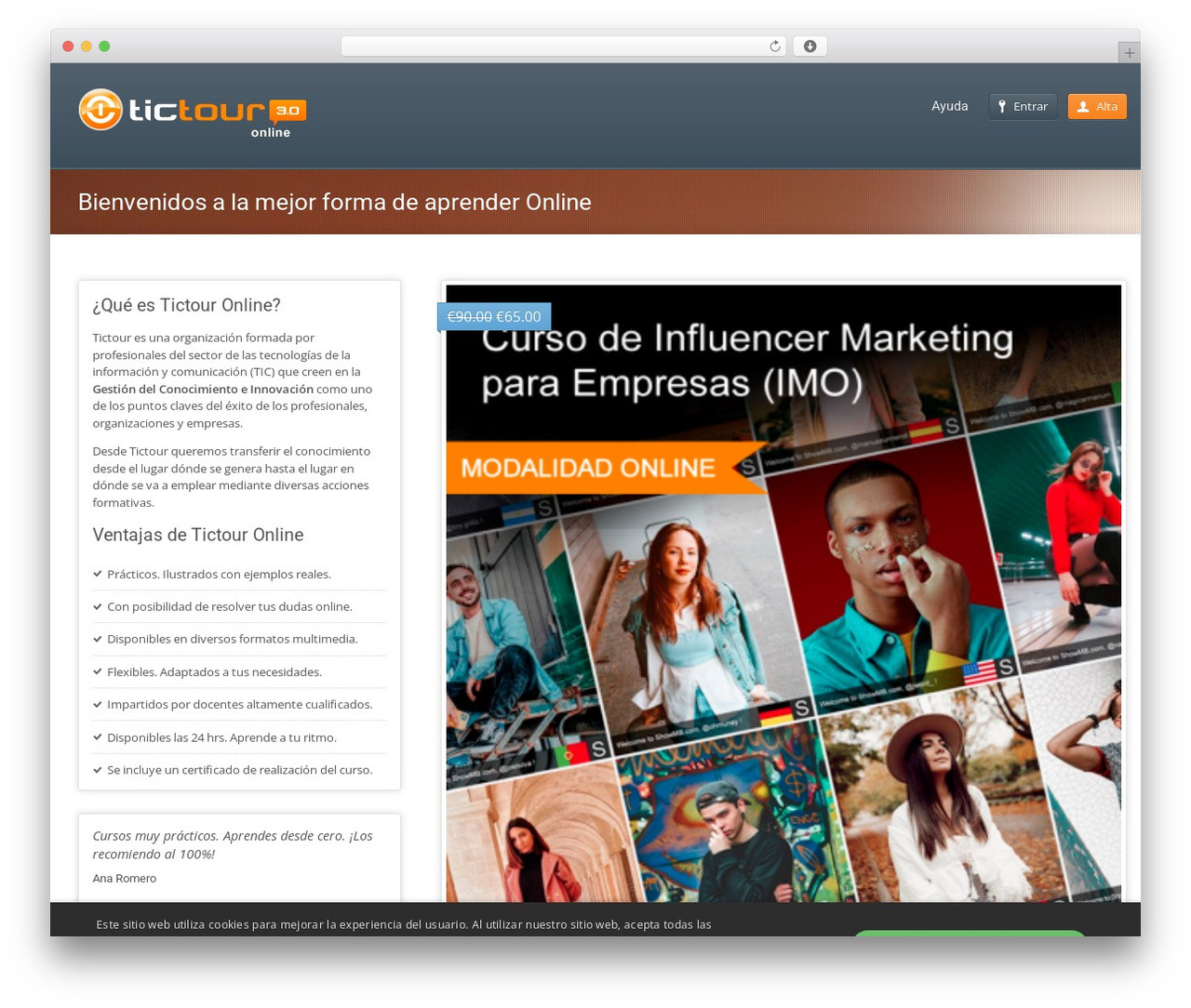 WordPress theme Academy - tictouronline.com WordPress theme Academy - tictouronline.com