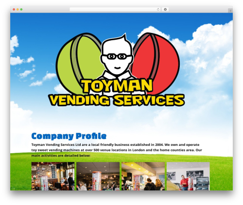 WordPress website theme Divi - toymanvendingservices.com