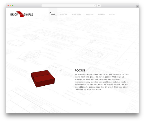 WP theme FatMoon - bricksimple.com