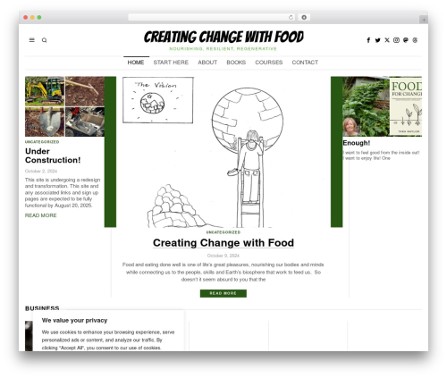WP theme Fox - taranaylor.com