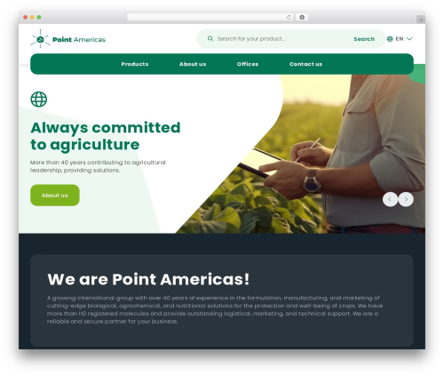 WP theme Malcolm - pointamericas.com