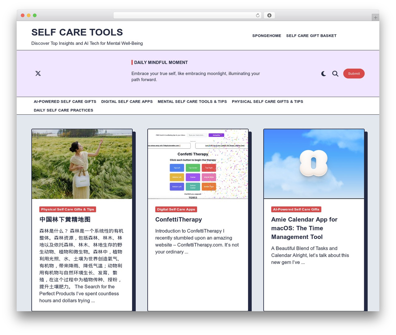 Yuki Reverie Blog WordPress theme - selfcaretools.net Yuki Reverie Blog WordPress theme - selfcaretools.net