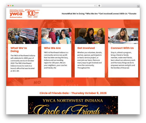 YWCA theme WordPress - ywcanwi.org