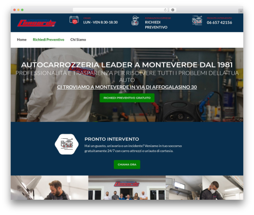 Autoresq theme WordPress - carrozzeriaconcorde.com