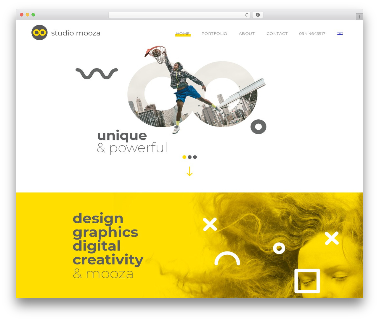 Cortex theme WordPress - studiomooza.com