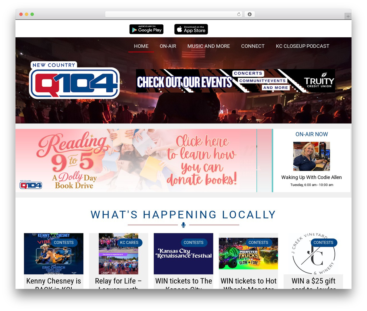Hello Elementor WordPress website theme - q104kc.com