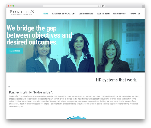 JanGo WordPress theme - pontifex-hr.com