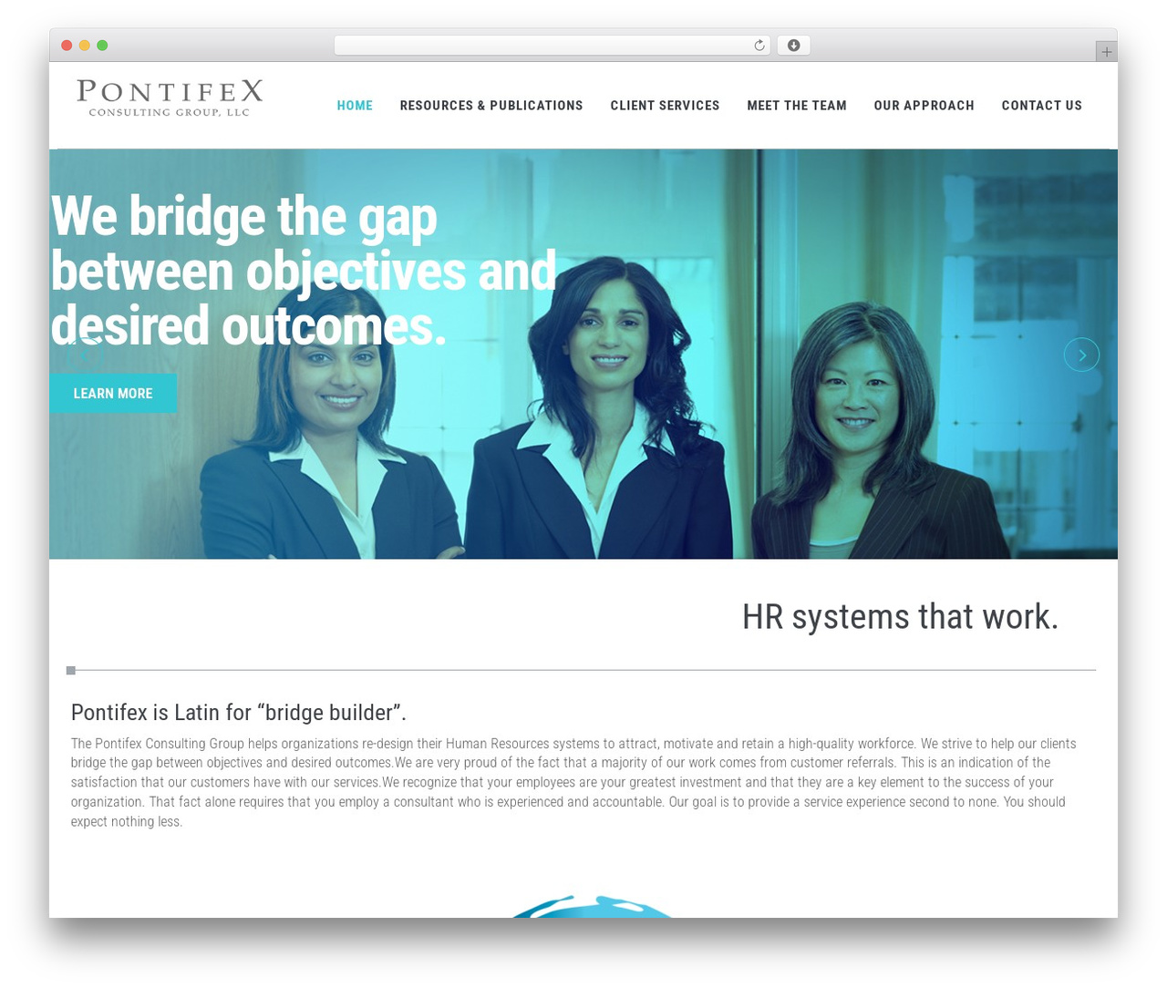 JANGO WordPress theme - pontifex-hr.com