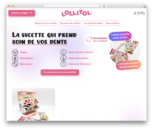 Lollitol theme WordPress - lollitol.com
