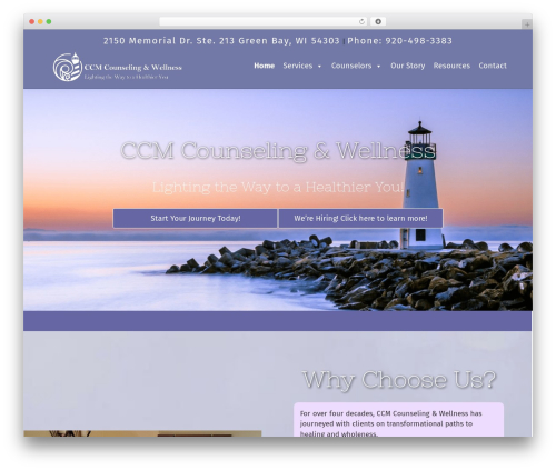 Theme WordPress WP Bootstrap Starter - ccmcounseling.com