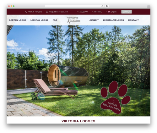 Thegem elements WordPress plugin - viktoria-lodges.com
