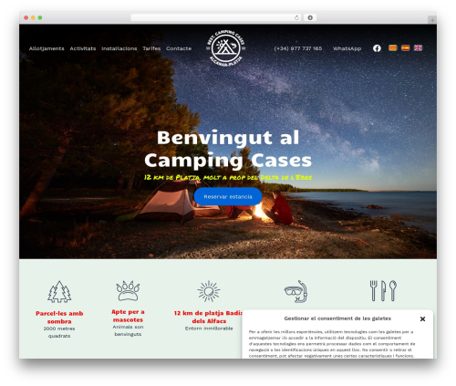 Theme WordPress PStudio Starter - campingcases.net