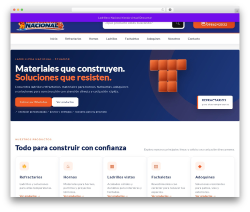 Theme WordPress Top Store - ladrilleranacional.com