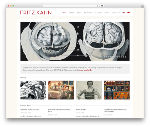 WordPress theme Uber - fritz-kahn.com