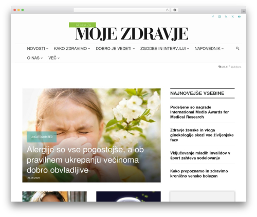Ai WordPress plugin - revijazamojezdravje.si