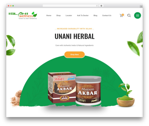 WordPress theme Suxnix - islahiwellness.com