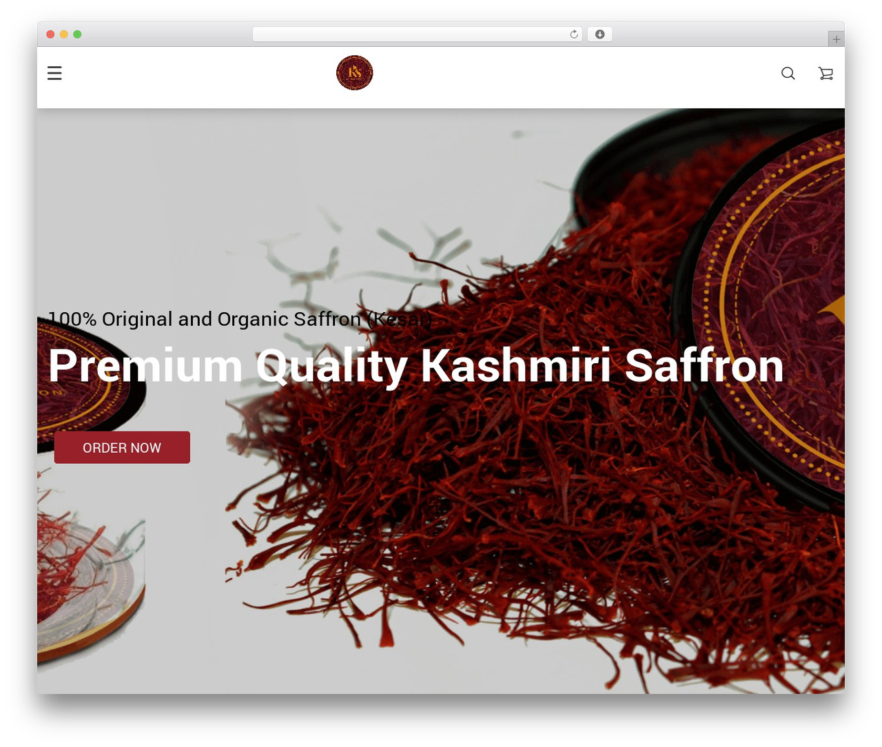 WP theme Rubens - kashmirisaffron.co.uk