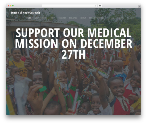 Act WordPress theme - beaconofhopeoutreach.org