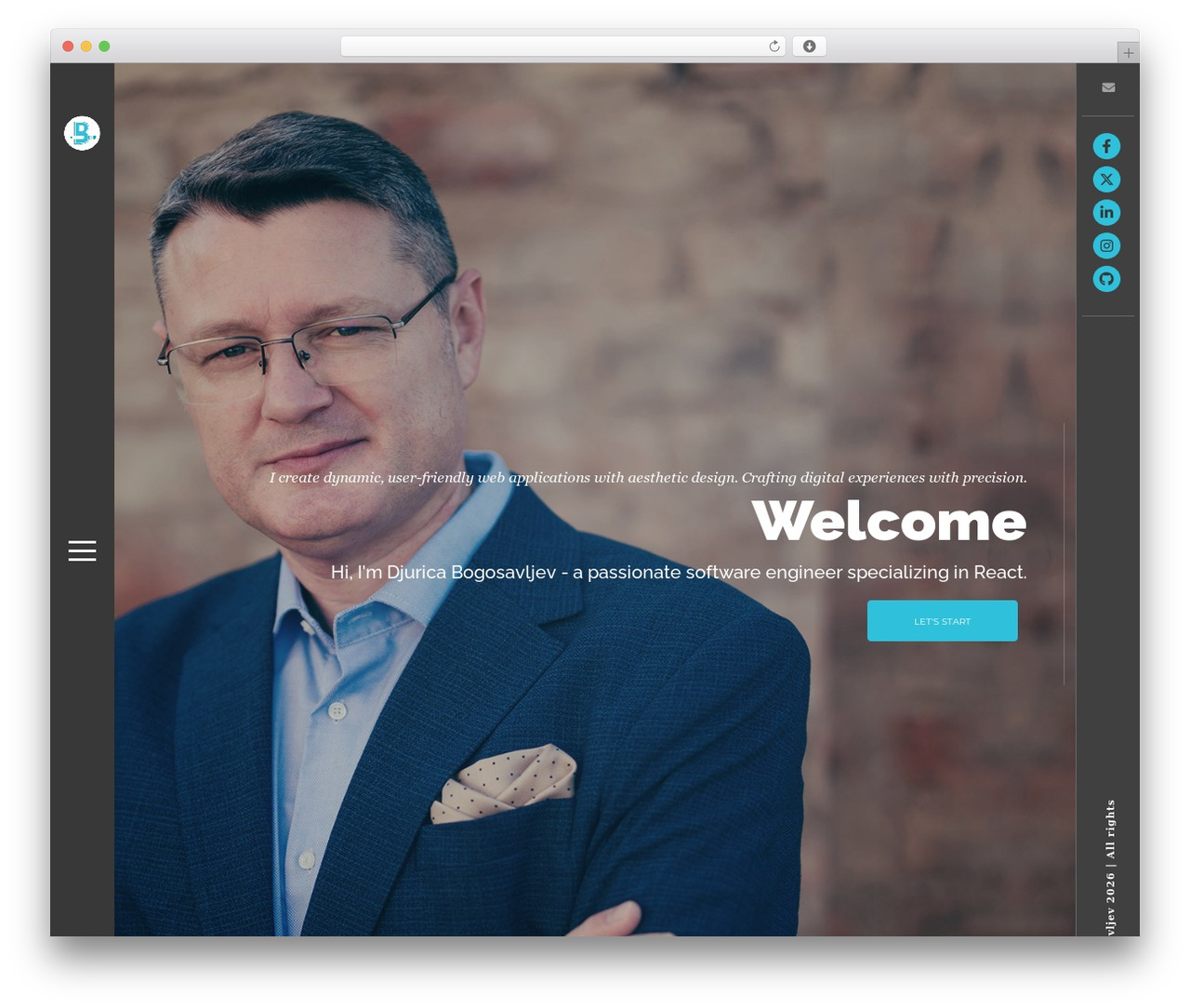 Cooper WordPress theme - bogosavljev.com