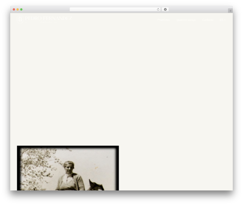 Haccestrap theme WordPress - panaderiapedrofernandez.com