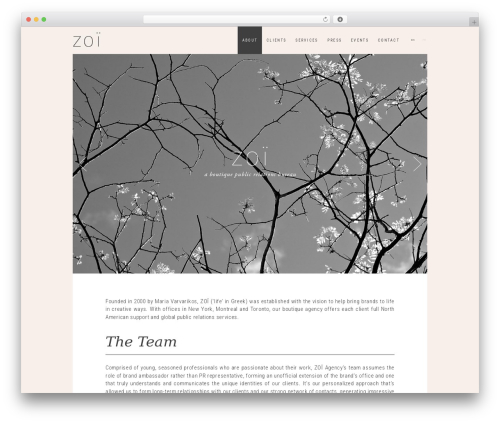JPD Theme Base WordPress theme - agence-zoi.site