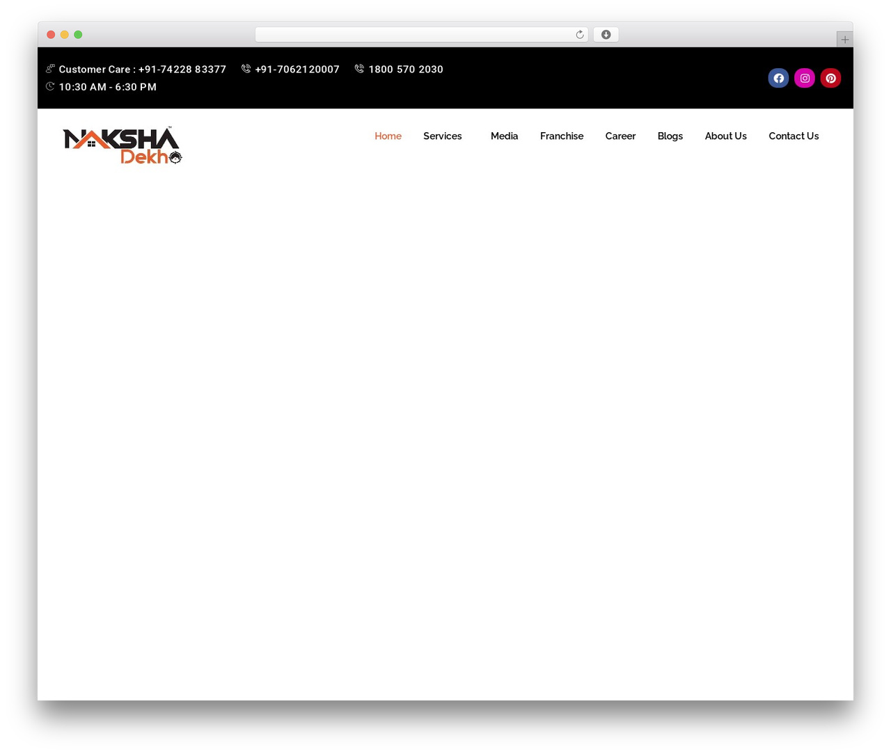 Theme WordPress Interiorarc - nakshadekho.com