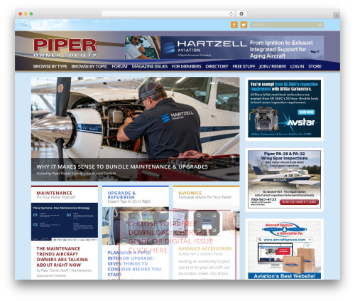 Theme WordPress Extra - piperowner.org
