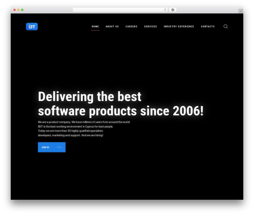 WordPress theme Eject - ibitcy.com