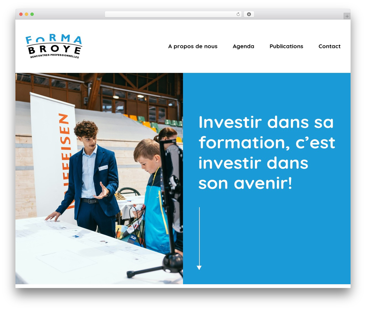 WordPress theme Basic-web - forma-broye.ch