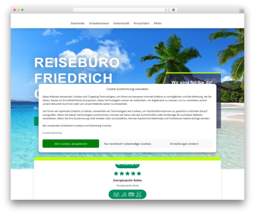 Smg theme extension WordPress plugin - reisebuero-cosanne.de