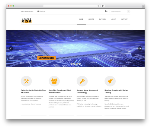 WordPress theme Goodwork - sharededa.com