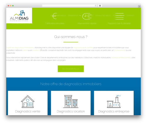 WordPress theme Hello Elementor - almidiag.fr
