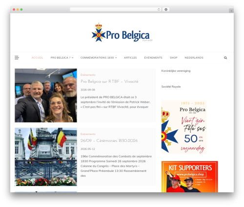 WordPress theme Prefer - probelgica.be