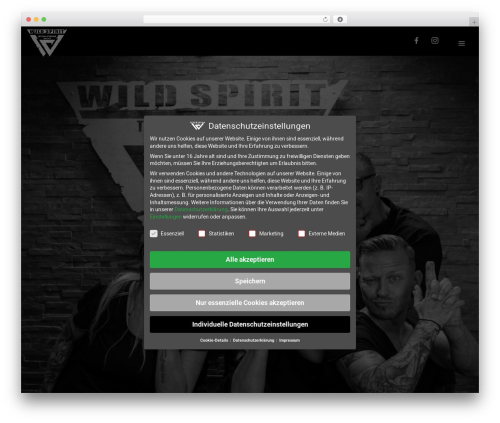 Wolf visual composer WordPress plugin - wild-spirit-tattoo.de