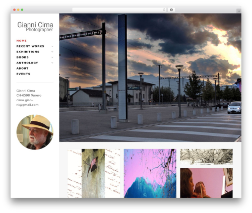WordPress website theme Ridge - giannicima.ch
