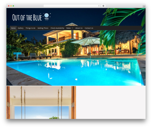 Best WordPress theme Bellevue - outofthebluevilla.com